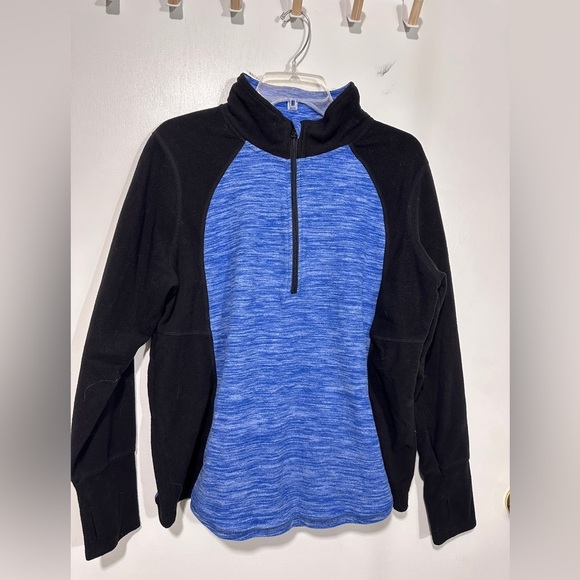 St. John's Bay Tops - Woman’s 3/4 zip sweatshirt